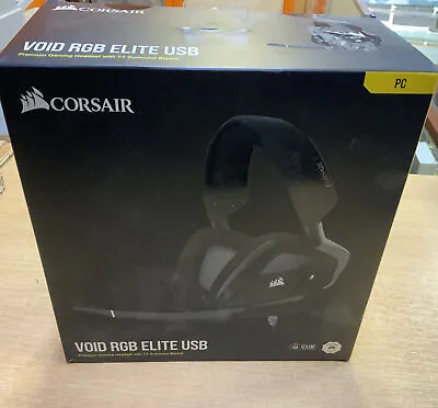 Corsair VOID RGB ELITE Premium Wired Gaming Headset With 7.1 Surround Sound • £69.95