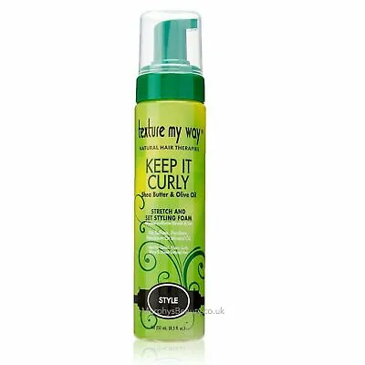 Texture My Way | Stretch And Set Styling Foam (8.5oz) • £9.45