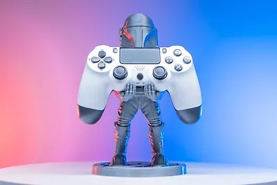 Boba Fett Controller Stand | Silver | 9  Tall | Made To Order | Gamer Gear • $29