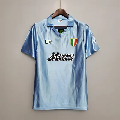 1990/91 Retro Napoli Maradona Argentina Italy Mars Shirt Jersey * • £27.59