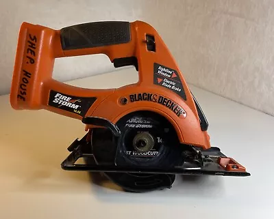 Black & Decker CS144 14.4 Volt FireStorm Cordless Circular Saw Only No Battery • $22.87