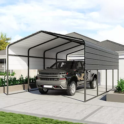 13 X 20ft Outdoor Carport Heavy Duty Gazebo Garage Car Shelter Shade Multi-Use • $1139.99