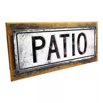 Patio Metal Sign; Wall Decor For Porch Patio Or Deck • $29.99