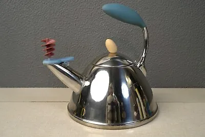 Michael Graves Designs Stainless Whistling Spinner Tea Kettle - 2.5 Qt • $89.99