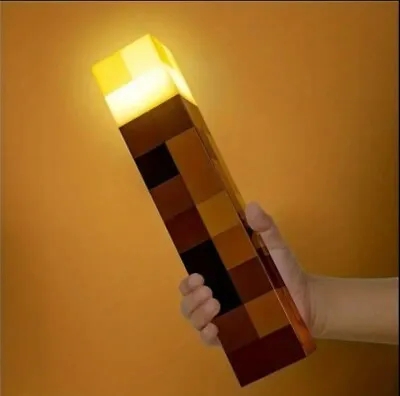 Minecraft Torch Light Rechargeable  • $22.99