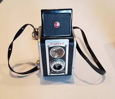 Vintage Untested Kodak Duaflex II Black Film Camera Kodar Lens Vintage • $14.50