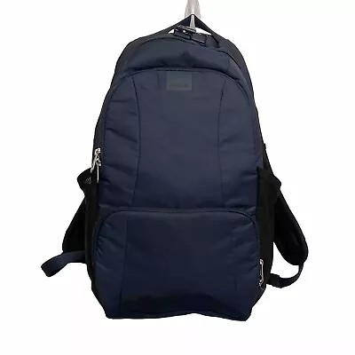 Pacsafe Metrosafe LS Series Anti-Theft RFID Safe Travel Laptop Backpack Blue • $59.99