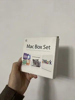 Genuine Apple Mac Os X Snow Leopard Mac Box Set Iwork & Ilife '09 Complete Set • £39.99