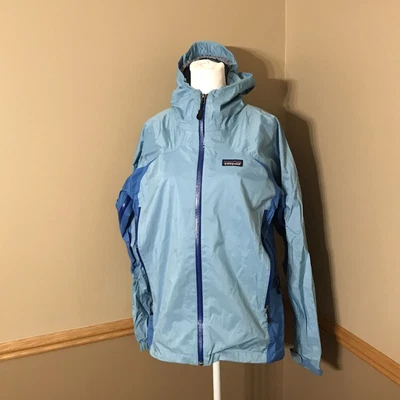$28.99 • Buy Patagonia Torrentshell H2No Jacket Waterproof Blue Women’s Medium