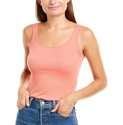 Vince. Favorite Tank Top Ribbed Watermelon (S) • $72.84