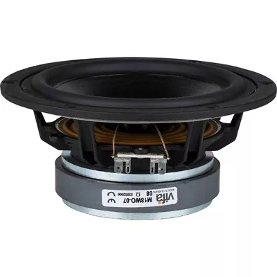 Vifa M18WO-07-08 6.5  Paper Cone Woofer Cast Frame 8 Ohm NOS Denmark • $89