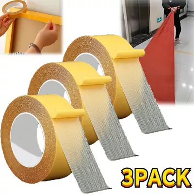 Super Strong Adhesive Double-sided Gauze Fiber Mesh Tape Waterproof Removable  • $8.99