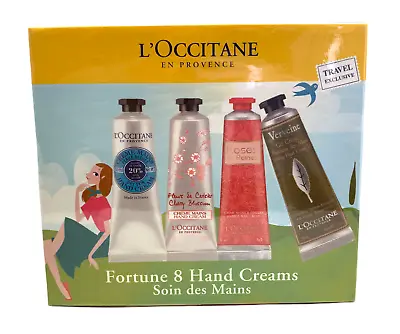 L'Occitane En Provence Fortune 8 Hand Creams Travel Exclusive 1oz (8 Pieces) NEW • $36.95