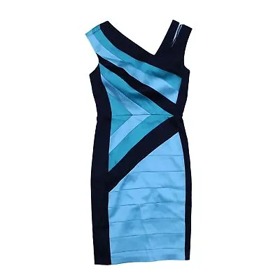 Jax Women's Midi Dress UK 6 Blue 100% Other • £19.60