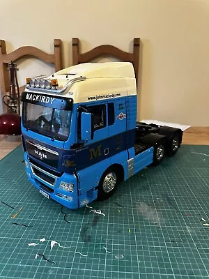 Tamiya MAN TGX 26.540 6x4  Built With Servos Poison Motor Truck • £245