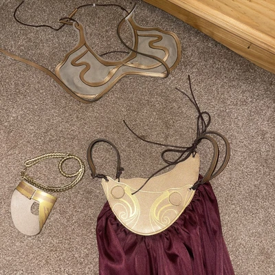 £55 • Buy Slave Leia Princess Womens Disney Star Wars  Fancy Dress Costume Outfit Cosplay