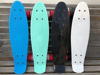 USED 22  Mini Plastic Cruiser Complete Skateboard Color Randomly!! • $6