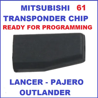 $14.90 • Buy Id61 Mitsubishi Transponder Chip Immobiliser Lancer Outlander Pajero Remote Key 