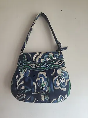 Vera Bradley Hannah Purse In Mediterranean Blue Small Handbag • $9.97