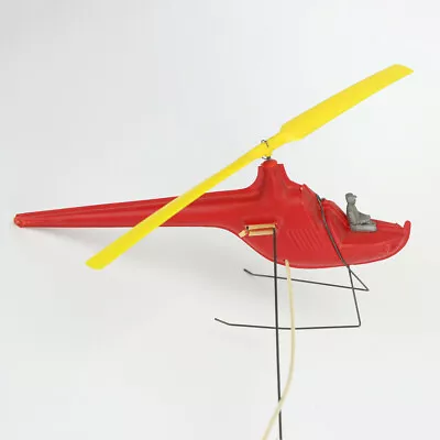 Vintage Stanzel Electromic Battery Operated Tethered Flying Helicopter • $75