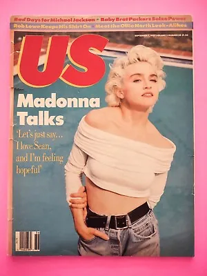 Madonna Vintage US Magazine Blonde Ambition September 1987 80s Baby🎤 Diva💋💄 • $58