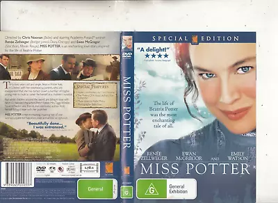 Miss Potter-2006-[Renee Zellweger]-Icon Home Entertainment-Movie IHE-DVD • $16.05