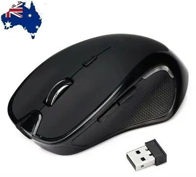 $8.44 • Buy 2.4GHz Wireless Optical Gaming Mouse Mice For Computer PC Laptop W Reciever