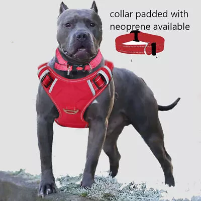 TOP K9 No-Pull Dog Harness Front Range Large Dog Pet Soft Vest Reflective Au • $31