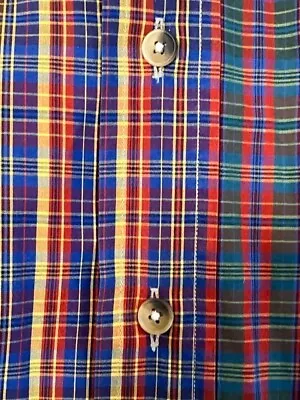 Vintage Burberry Colorful Mens Shirt • $66