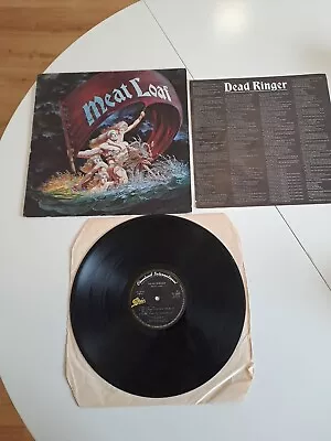 Meat Loaf - Dead Ringer Vinyl LP & Lyric Sheet READ DESCRIPTION  • £1.99