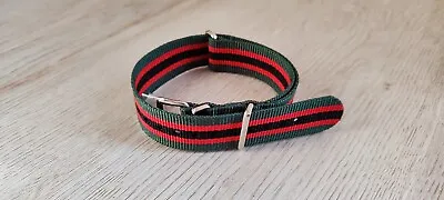  Brand New Ballistic Nylon SS Military Striped Replacement Watch Strap / Band • $6.99