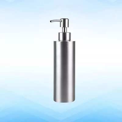 Lotion Dispenser Hand Wash Bottle Soap Stainless Steel Pump • £12.99
