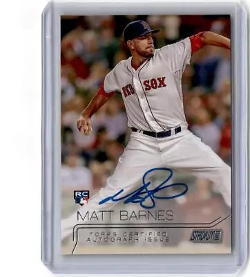 2015 Stadium Club #SCA-MB Matt Barnes Auto RC • $7.25