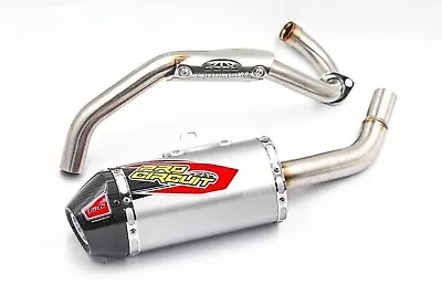 Exhaust Muffler Racing Carbon Pipe Full System Fit For Kawasaki Klx110l  Klx110 • $239.85