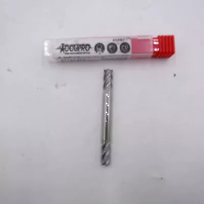 MCS AccuPro Square End Mill 1/4″ Dia 1/2″ LOC 4 Flutes Solid Carbide 07764293 • $29.99