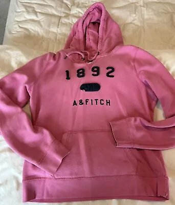 GC Ladies Abercrombie & Fitch Hoodie In Pink UK L • £10