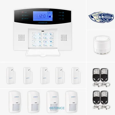 £149.29 • Buy HOMSECUR APP Controlled Wireless 2G Home Security Alarm System+PIR+5*Door Sensor