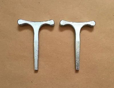 2 X T KEY Small 3.5  Used With Budget Door Locks Horseboxes Bus Coaches Trailer • £5.25