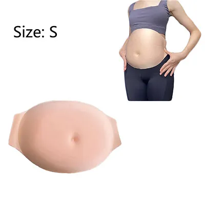 Fake Belly Sponge Artificial Pregnancy Baby Lifelike Tummy Bump Actor Props • £15.19