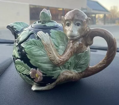 Fitz And Floyd Rainforest Monkey Teapot • $35