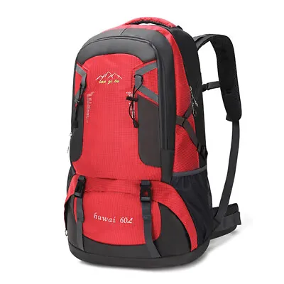 60L Large Waterproof Hiking Camping Backpack Outdoor Travel Men's Rucksack Bag • $19.99