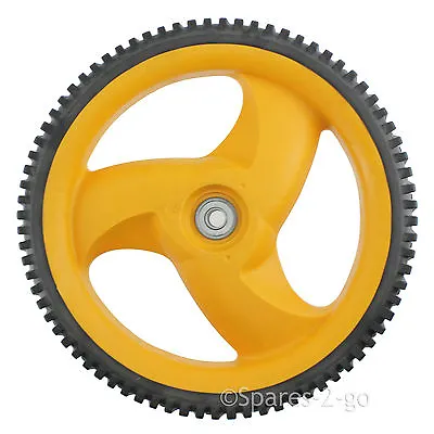FLYMO Lawnmower Rear Wheel & Tyre For McCulloch M53 Series Genuine Spare Part • £34.59