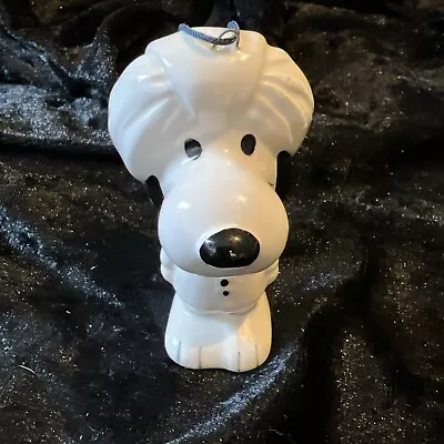 Vintage Peanuts Snoopy Ceramic Ornament Turban 1966 Small Chip. See Pictures • $5