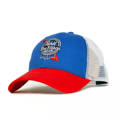 Pabst Blue Ribbon Embroidered Logo Hat Blue • $26.98