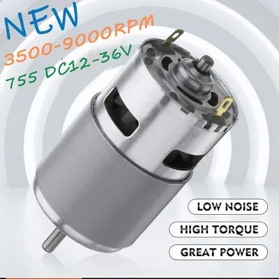 DC 12V-36V 3500-9000 RPM High Speed Large Torque 775 Motor Electric Power Z1P1 • $17.29