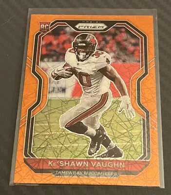 2020 Panini Prizm #320 Orange Velocity Laser Rookie Ke’Shawn Vaughn  • $2.99