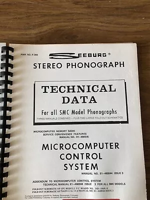 Seeburg SMC Techanical Data Microcomputer Control System Manual • $29