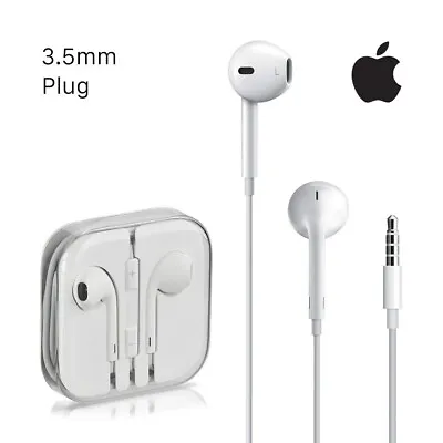OEM Apple Wired Earphones Headphone Earbuds Earpods 3.5mm AUX Jack IPhone • $9.46