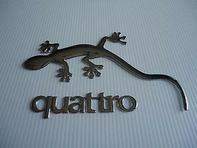 Car Side Fender Trunk Badge Emblem Big Gecko Badge Metal Chrome • $14.15