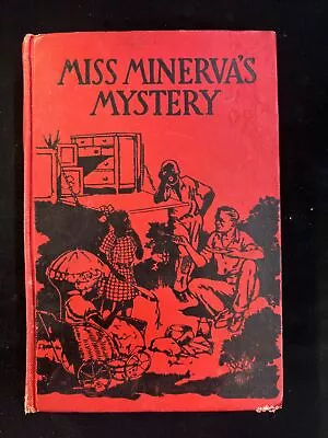 1933 MISS MINERVA'S MYSTERY Emma Speed Sampson. 1st Edition. HC / DJ I4 • $49.39